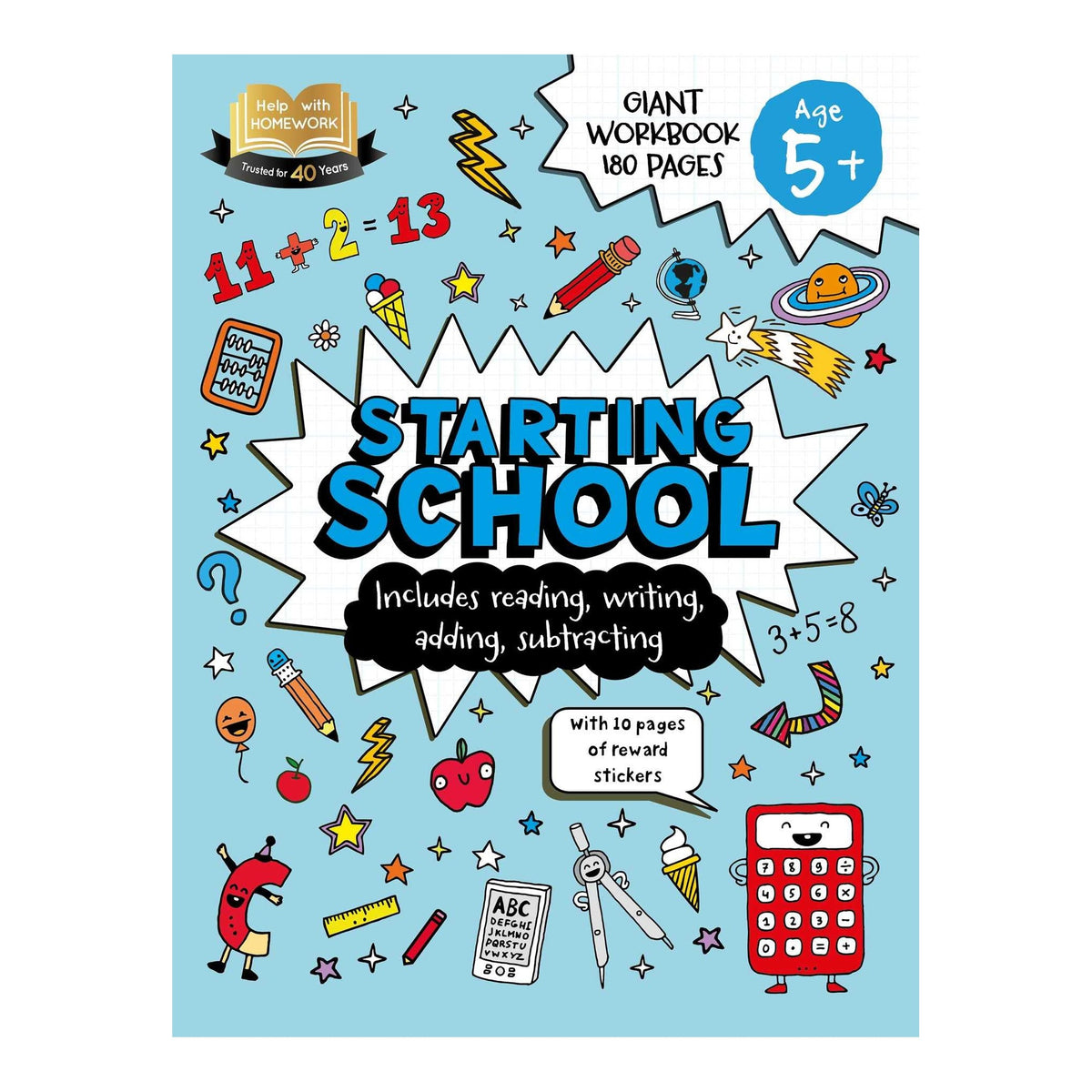 Starting School Giant Workbook (Ages 5+, 160 Pages)