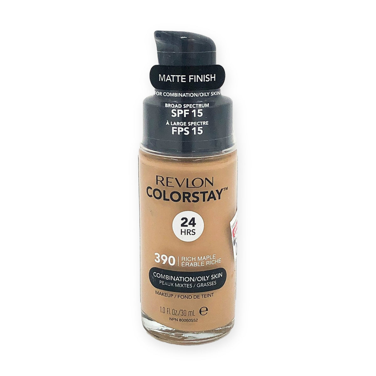 Revlon ColorStay Longwear Foundation with Hyaluronic Acid - 390 Rich Maple