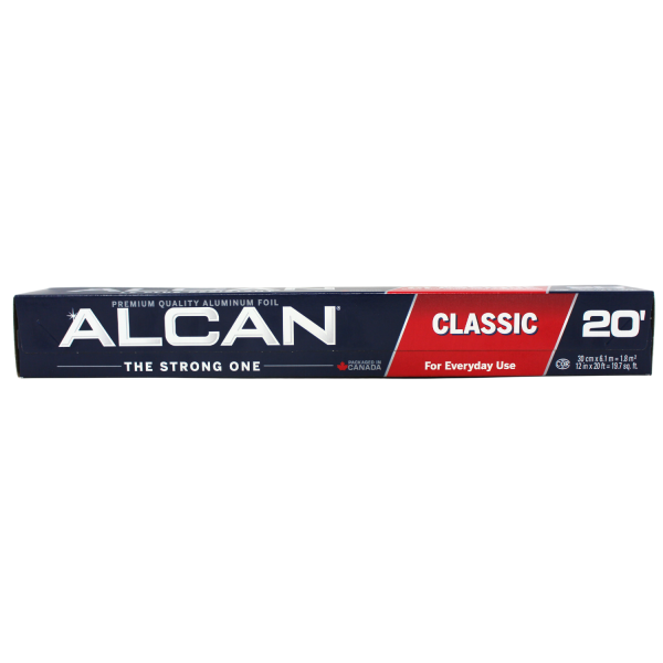 Alcan Classic Aluminum Foil, 30 cm x 6.1 m (12 in x 20 ft)