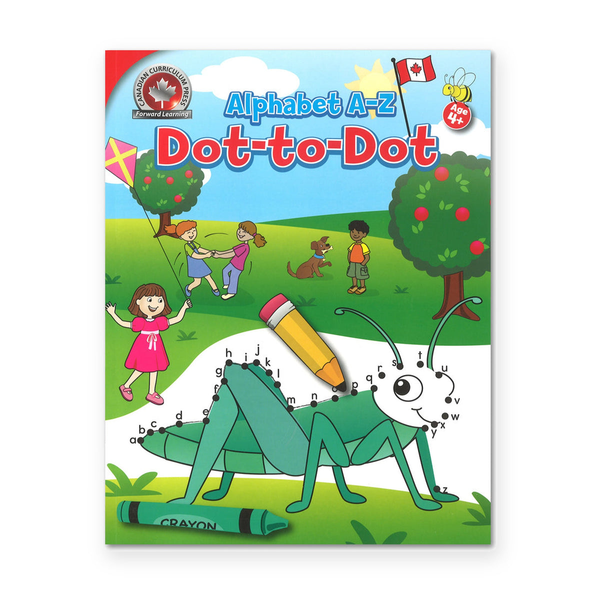 Alphabet A-Z Dot-to-Dot Activity Book