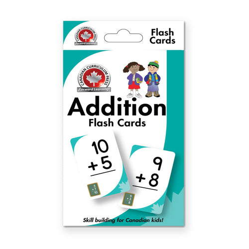 Canadian Curriculum Press Addition Flash Cards