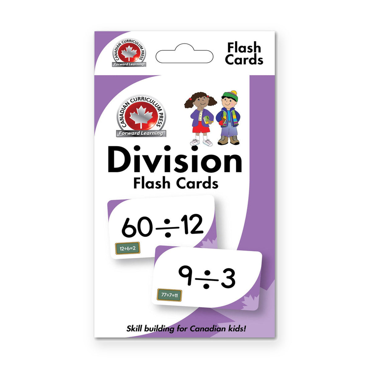 Canadian Curriculum Press Division Flash Cards