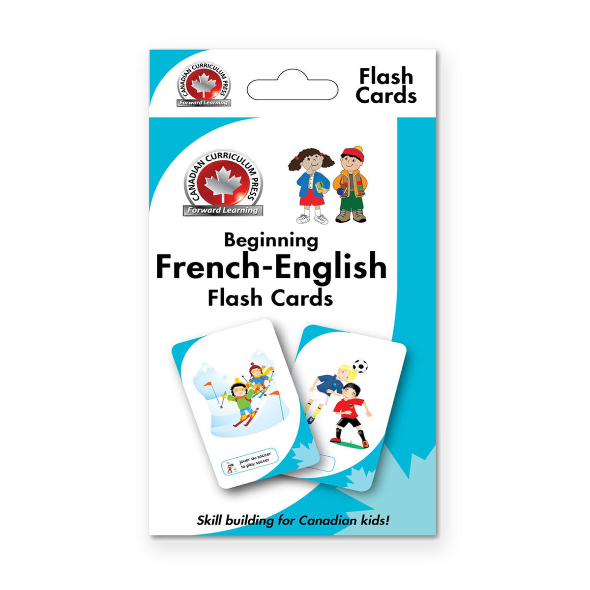 Canadian Curriculum Press Learning Flash Cards - Beginning French-English
