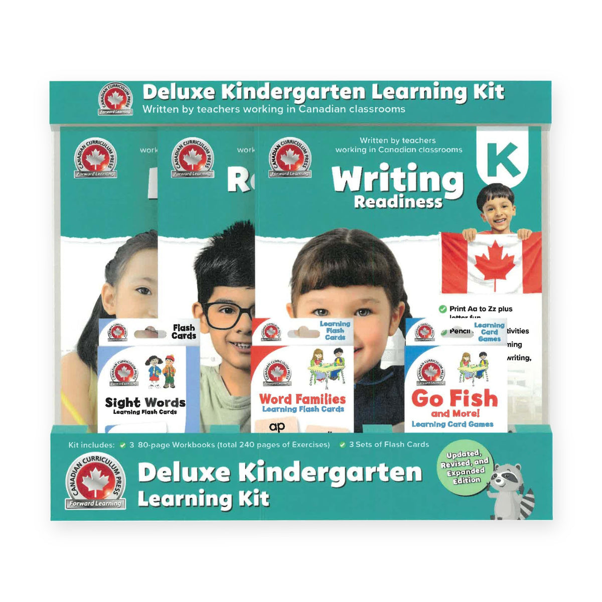 Canadian Curriculum Press Deluxe Learning Kit - Kindergarten