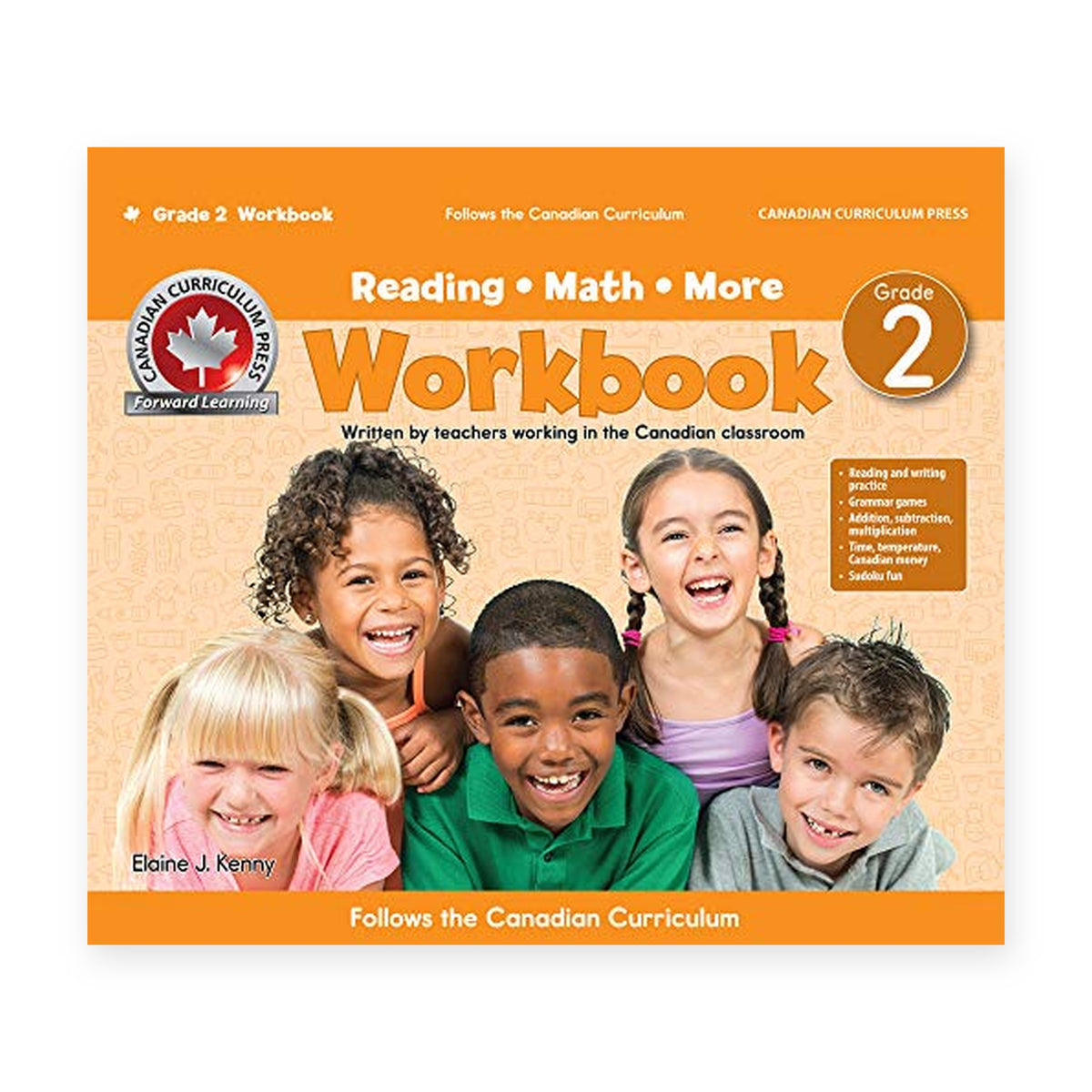 Canadian Curriculum Press Reading, Math & More Workbook - Grade 2