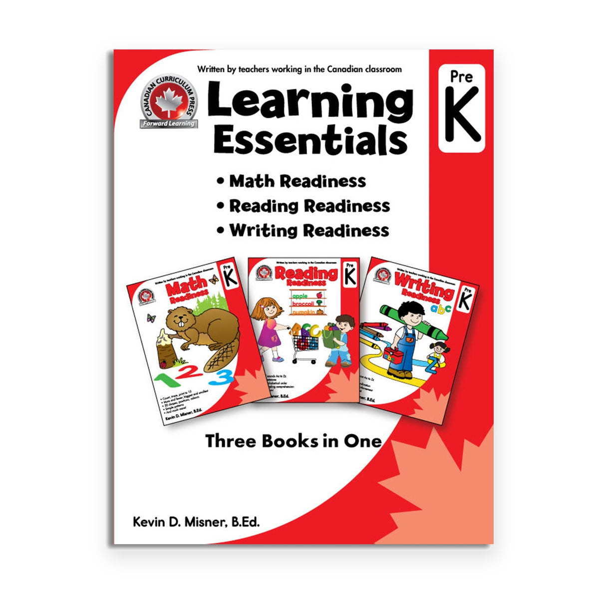 Learning Essentials 3-in-1 Workbook - Pre-K