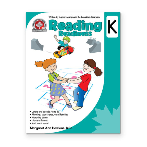 Canadian Curriculum Press Reading Workbook - Kindergarten