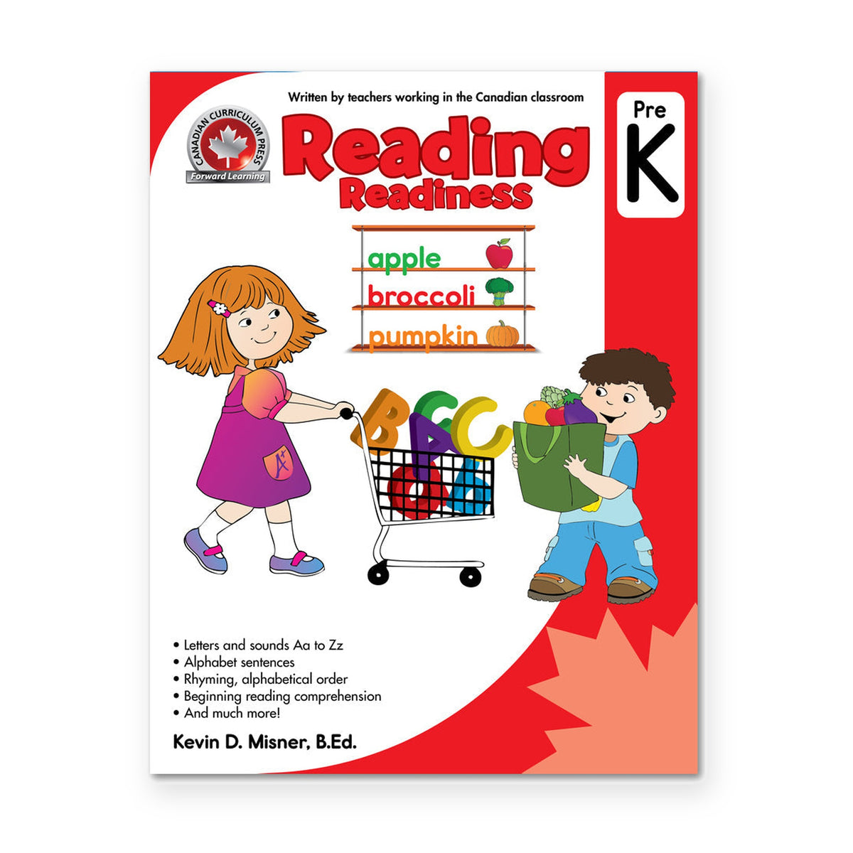 Canadian Curriculum Press Reading Workbook - Pre-K