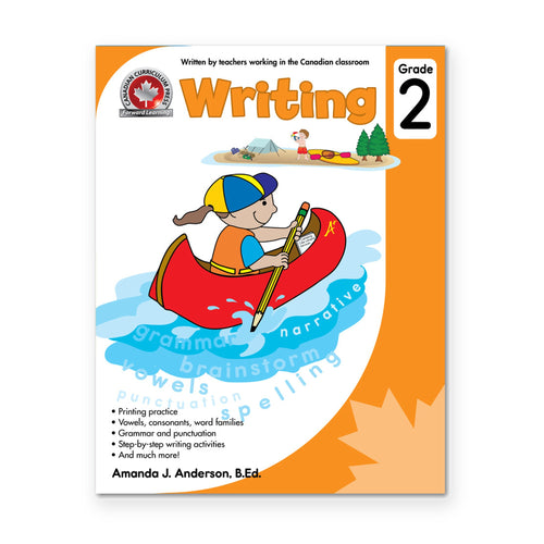 Canadian Curriculum Press Writing Workbook - Grade 2