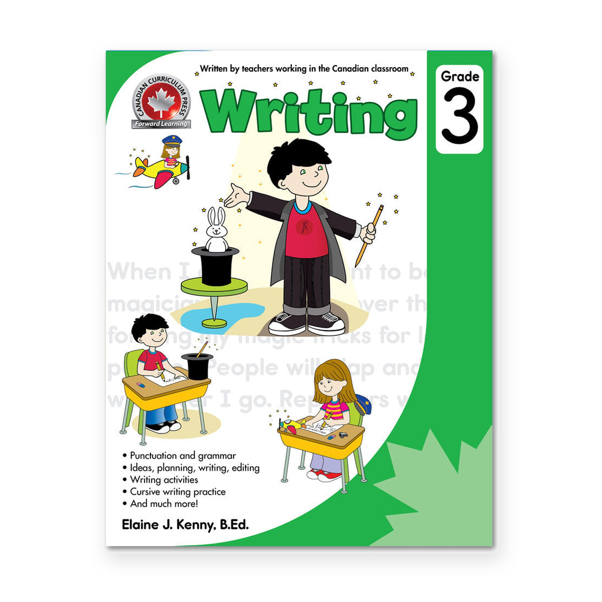 Canadian Curriculum Press Writing Workbook - Grade 3