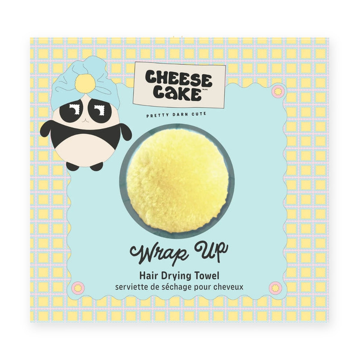 Cheese Cake Wrap It Up Microfibre Hair Drying Towel Turban