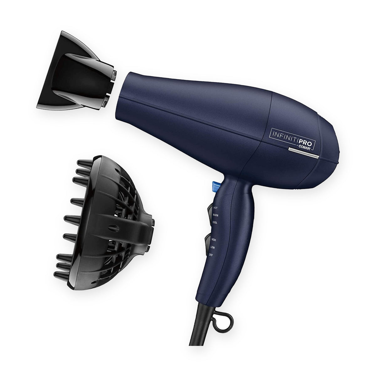 Conair InfinitiPRO Natural Texture Styling System Hair Dryer 1875W with Diffuser