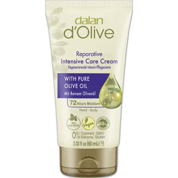 Dalan d'Olive Reparative Intensive Care Cream with Pure Olive Oil 60 mL