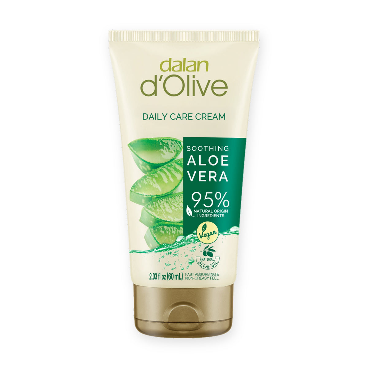Dalan d'Olive Soothing Aloe Vera Daily Care Cream 60 mL
