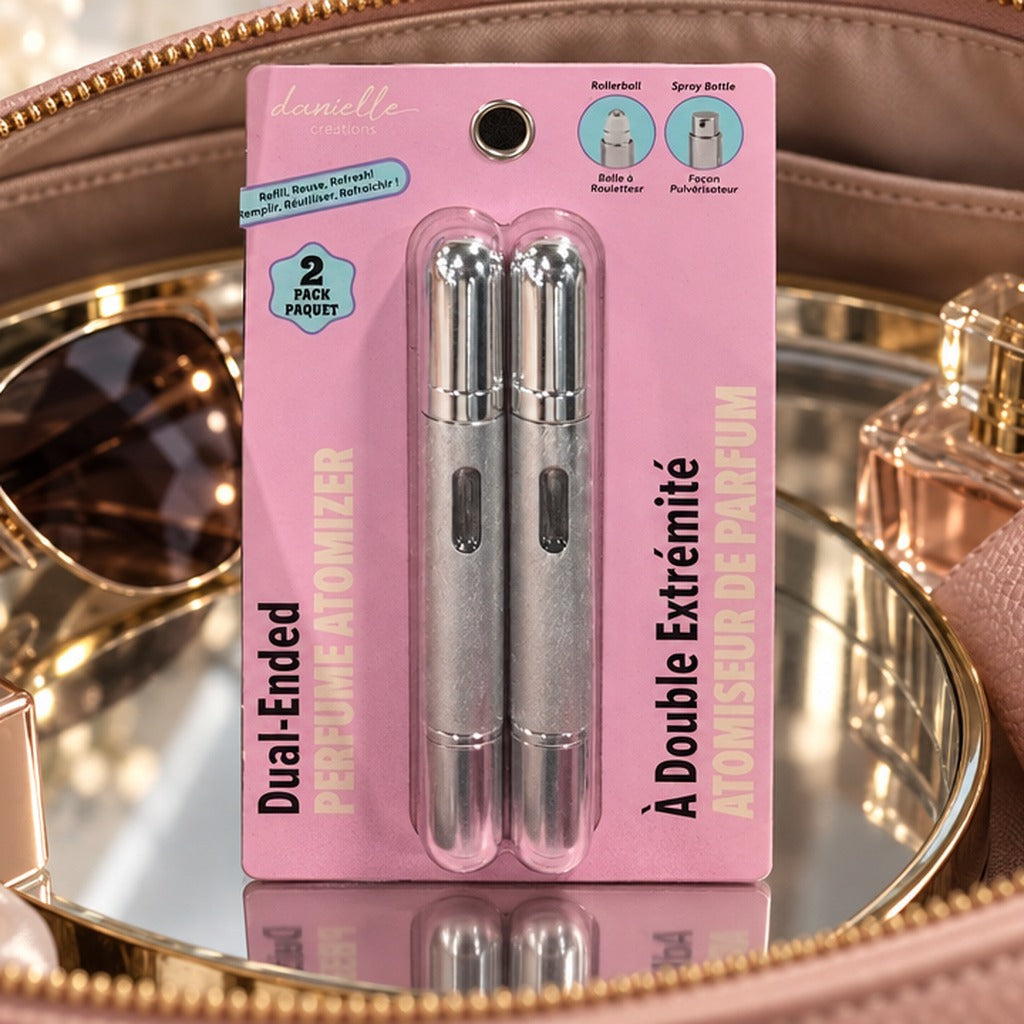 Danielle Creations Dual-Ended Refillable Perfume Atomizer 2 Pack lifestyle photo 1