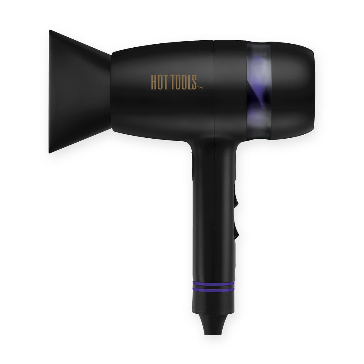 Hot Tools Pro Signature QuietAir Power Dryer in black with lavender accents