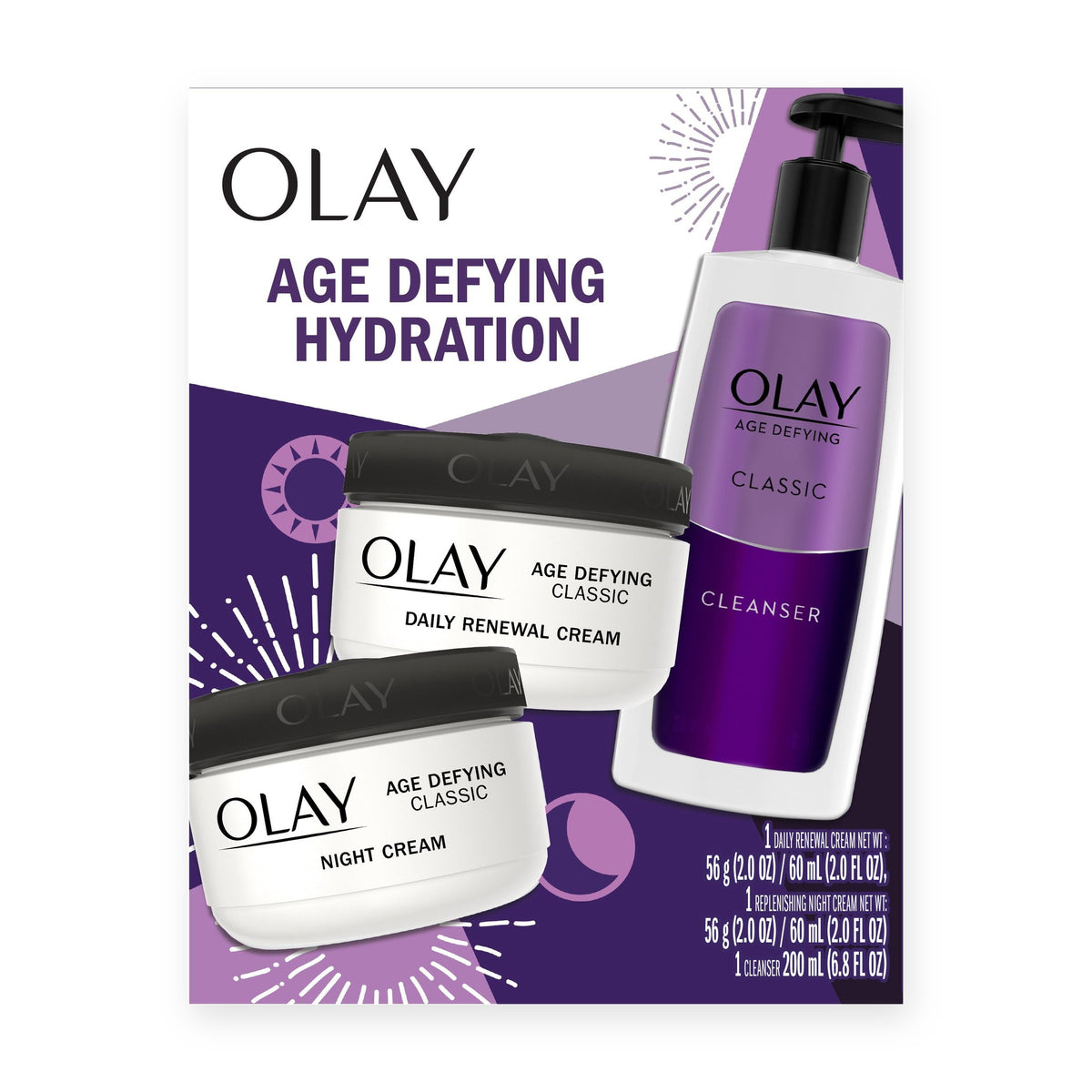 Olay Age Defying Hydration Gift Set, 3 Piece