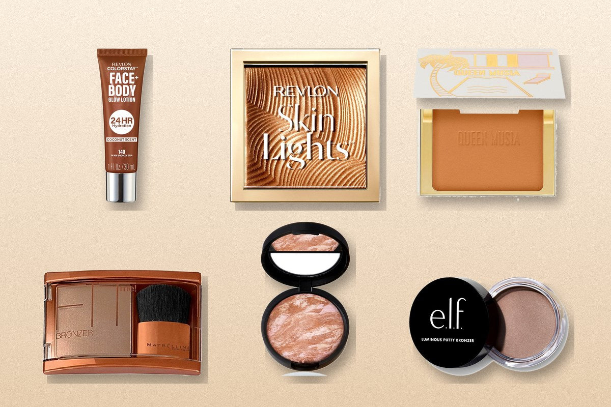 Bronzers from Revlon, Laura Geller, Maybelline, e.l.f. and Queen Musia on sale
