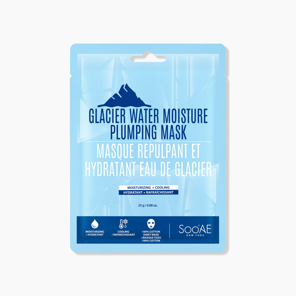 SooAE Glacier Water Moisture Plumping Mask, 1 Count