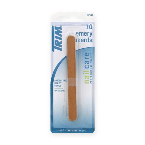 Trim Nail Care Two-Texture Emery Boards 10 Pack